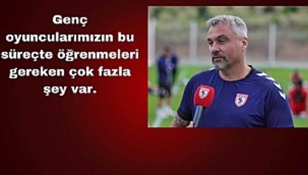 Hem Fiziksel Hem de Taktiksel Çalışıyoruz!...