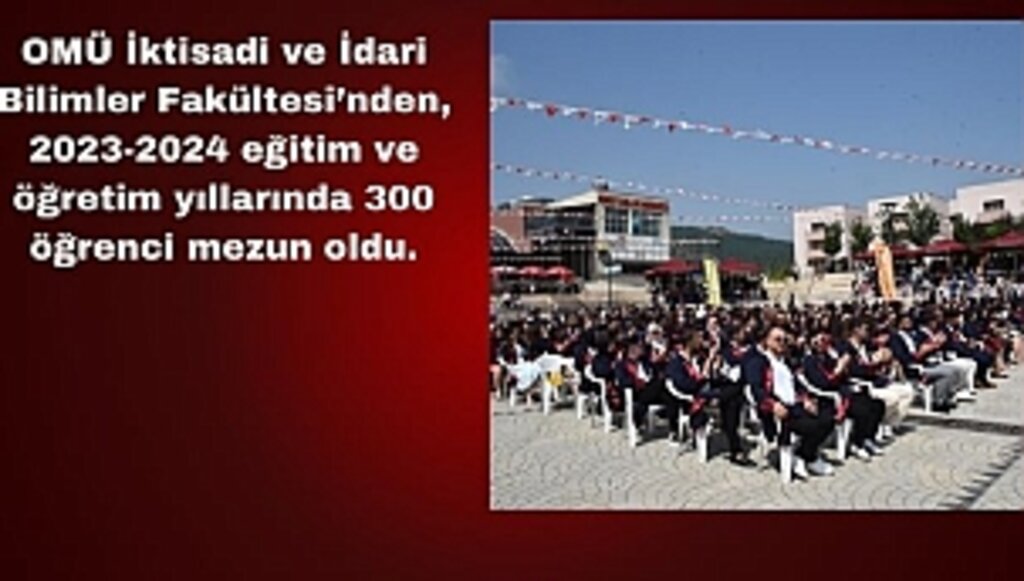 İktisadi ve İdari Bilimler Fakültesi'nden Mezuniyet Coşkusu