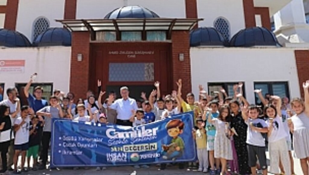 İlkadım'da Camiler Çocukların Sesiyle Şenleniyor