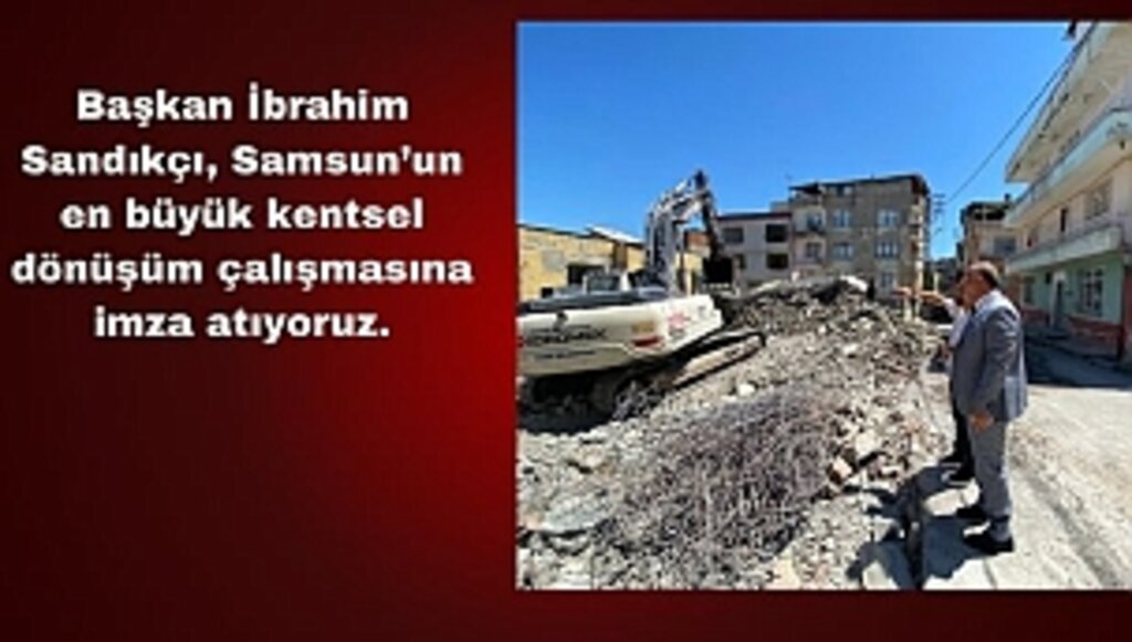 Kentsel Dönüşüm Çalışmaları 17.5 Hektar Alanda Sürdürülüyor