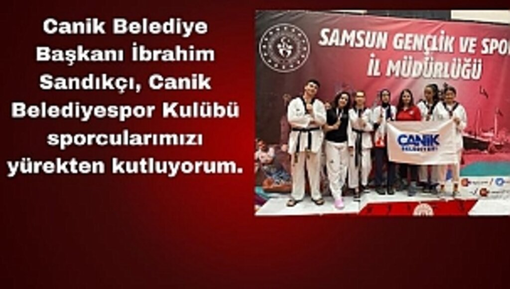 Taekwondo'da Canik Rüzgârı