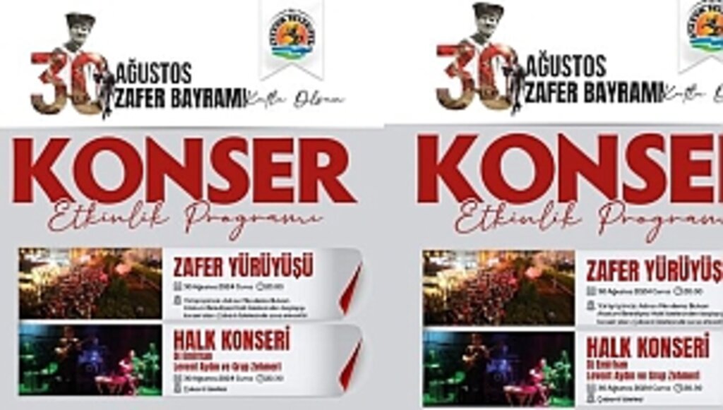 Atakum Sahili'nde 30 Ağustos Coşkusu