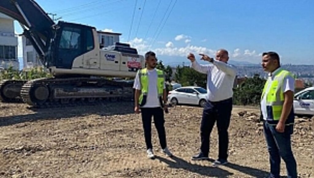 Başkan İbrahim Sandıkçı Sahada