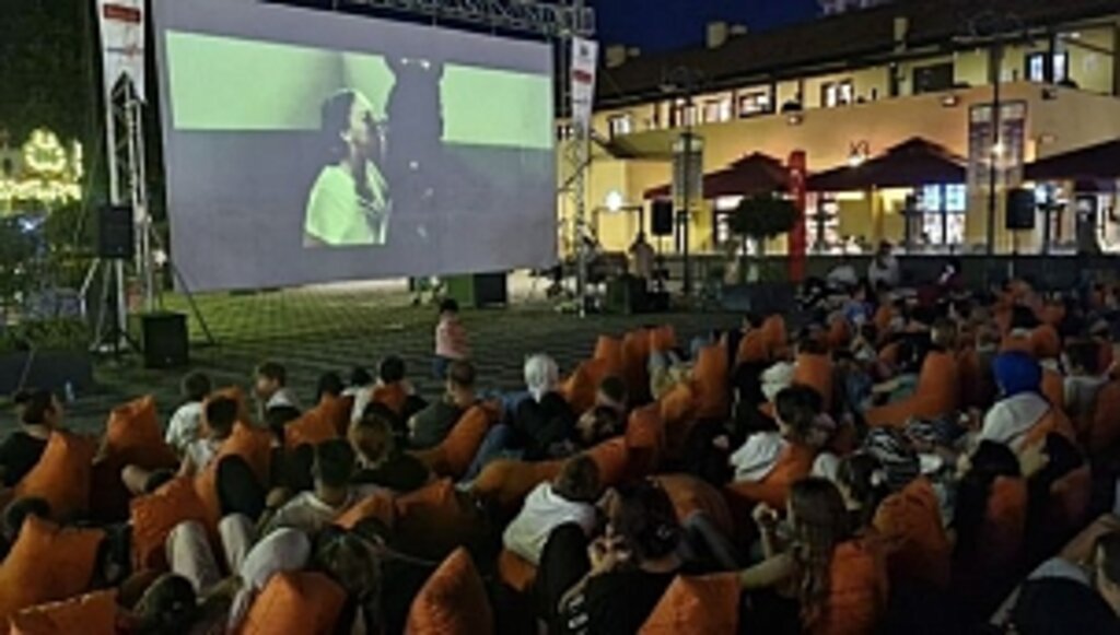 İlkadım'da Açık Havada Sinema Keyfi