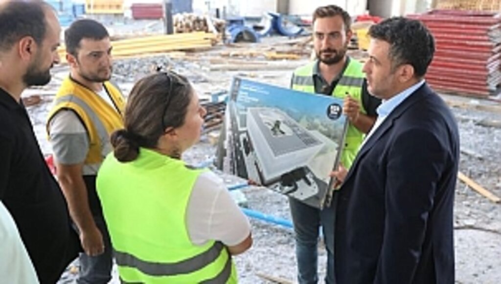 Samsun Şehir Kütüphanesi Hızla Yükseliyor