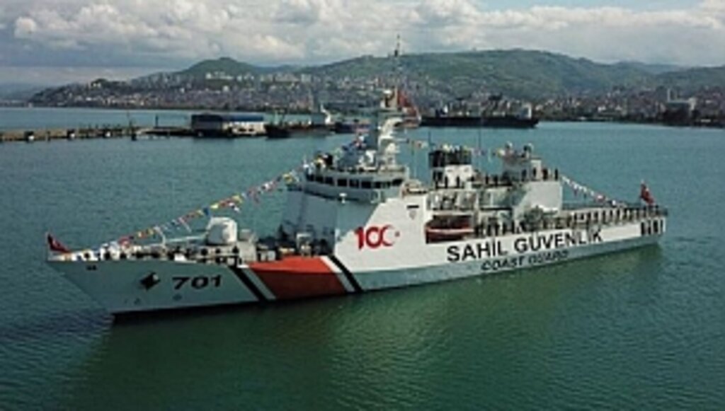 TCSG DOST ve TCSG-87 Askeri Gemiler Samsun'da