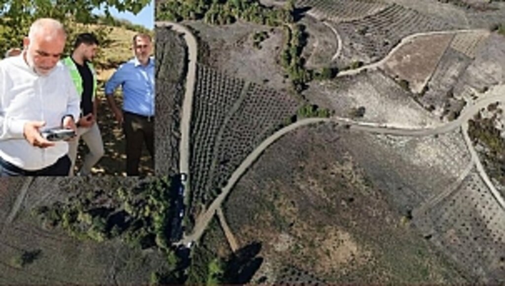 Başkan Sandıkçı'dan Dronla Kontrol