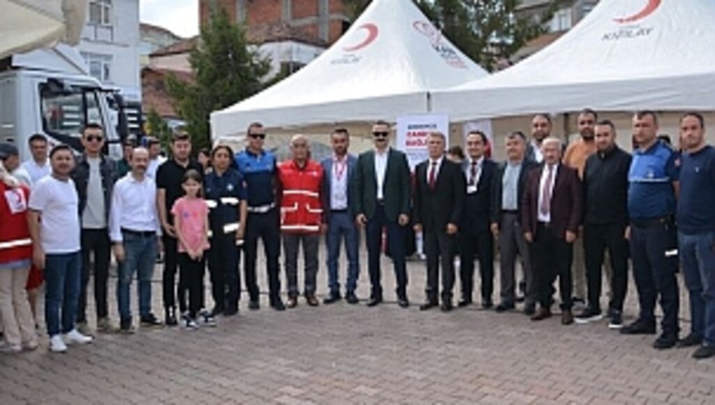 Havza Belediyesi Çalışanlarından Kan Bağışı