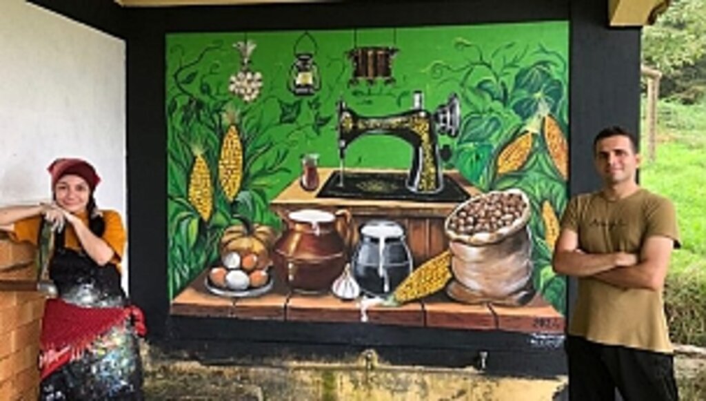 Köy Çeşmesi Onarıldı ve Keşan Motifleriyle Boyandı