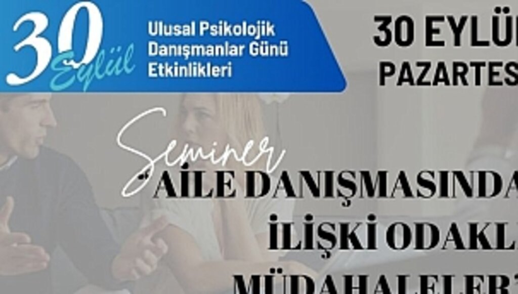Ulusal Psikolojik Danışmanlar Günü Ata Sahne'de kutlanıyor