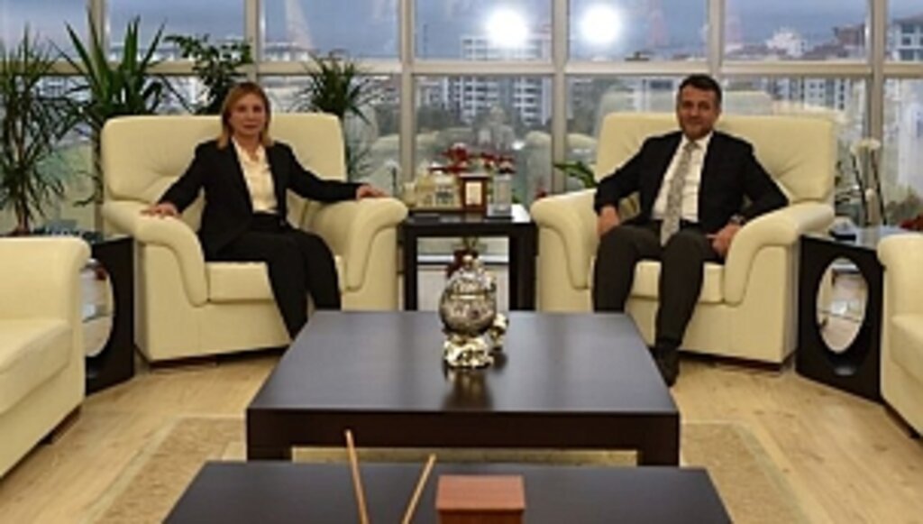 Başkanı Doğan'dan Rektör Fatma Aydın'a Hayırlı Olsun Ziyareti