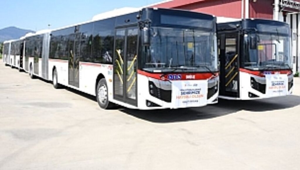 Büyükşehir'in Yeni Otobüsleri Samsun'da