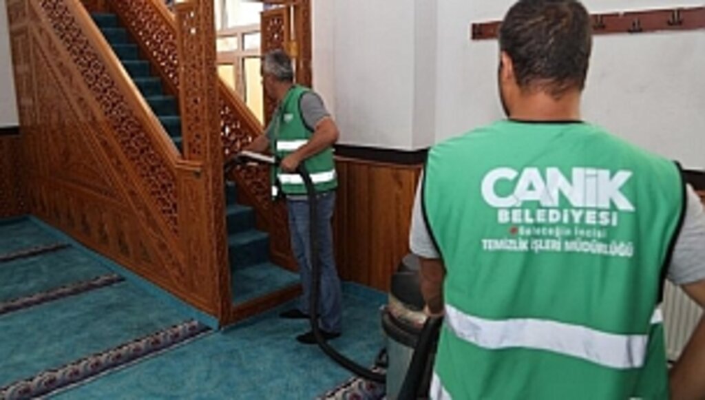 Canik'te Camiler Pırıl Pırıl