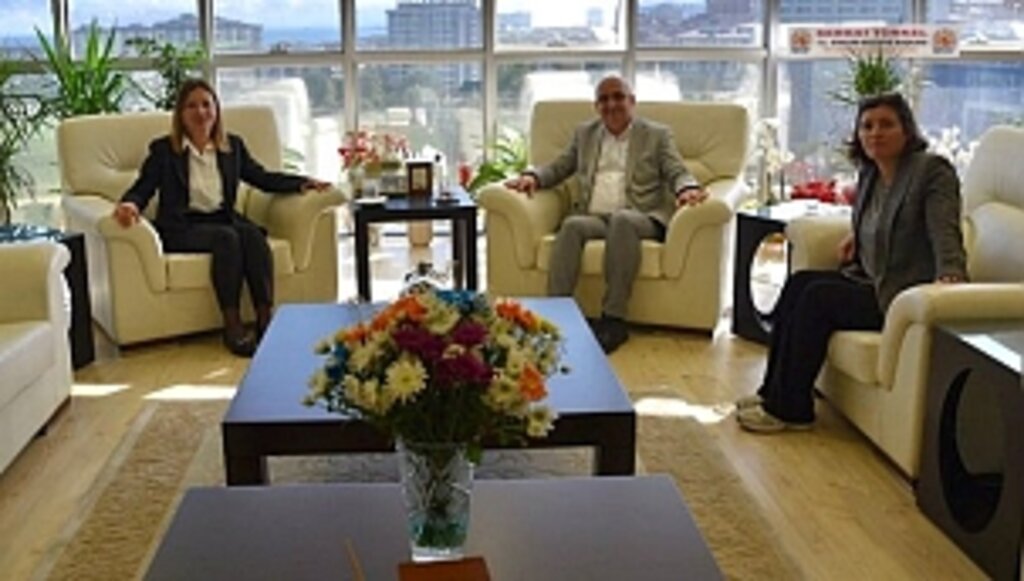 DHA Bölge Müdürü Sandıkçı'dan Rektör Aydın'a Hayırlı Olsun Ziyareti