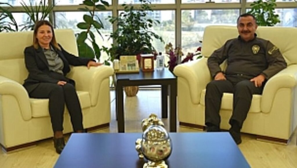 Emniyet Müdürü Arıbaş'tan Rektör Aydın'a Ziyaret