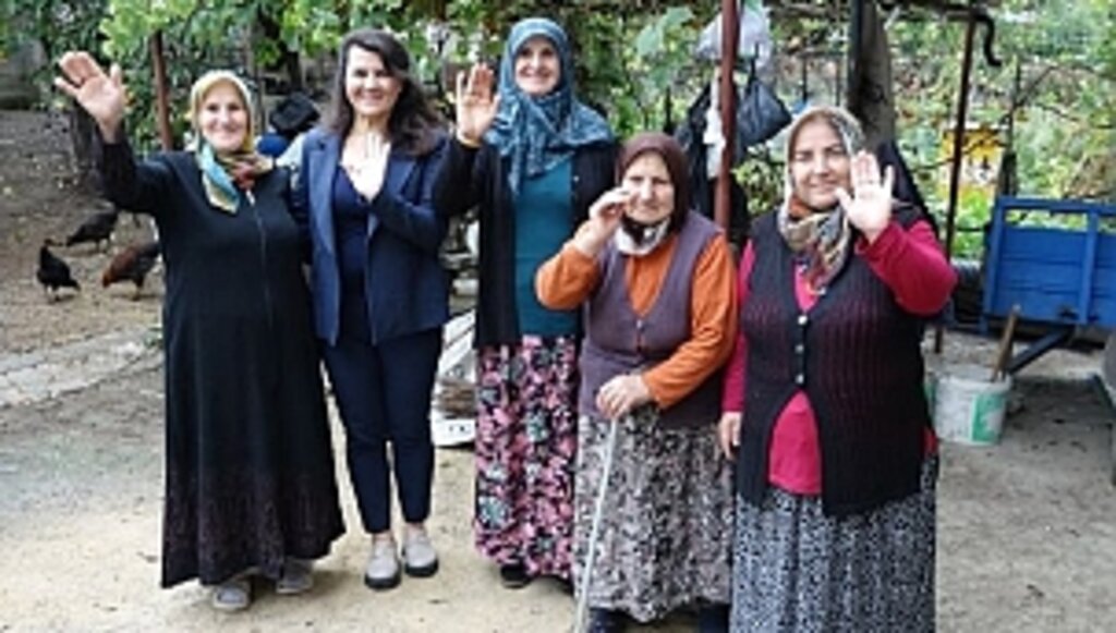 Kadın Çiftçilerden Başkan Türkel'e Teşekkür