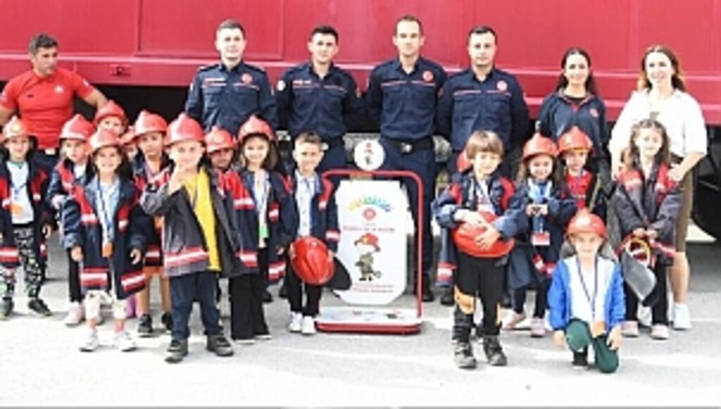 Samsun'un Minik İtfaiye Gönüllüleri