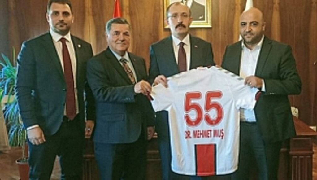 Samsunspor'dan Mehmet Muş'a Ziyaret