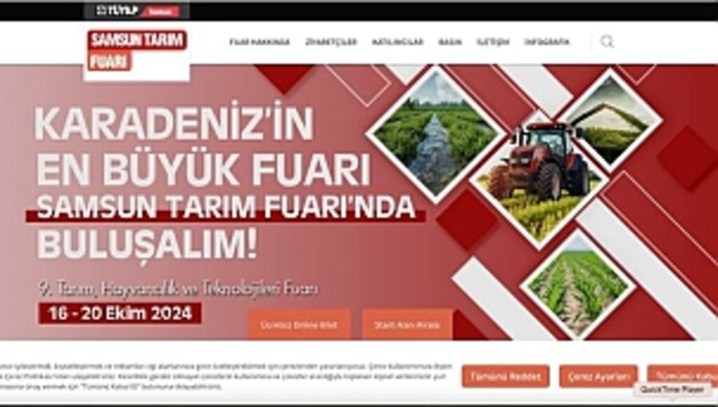 Tarımda Verimlilik ve Teknoloji Samsun Tarım Fuarı'nda