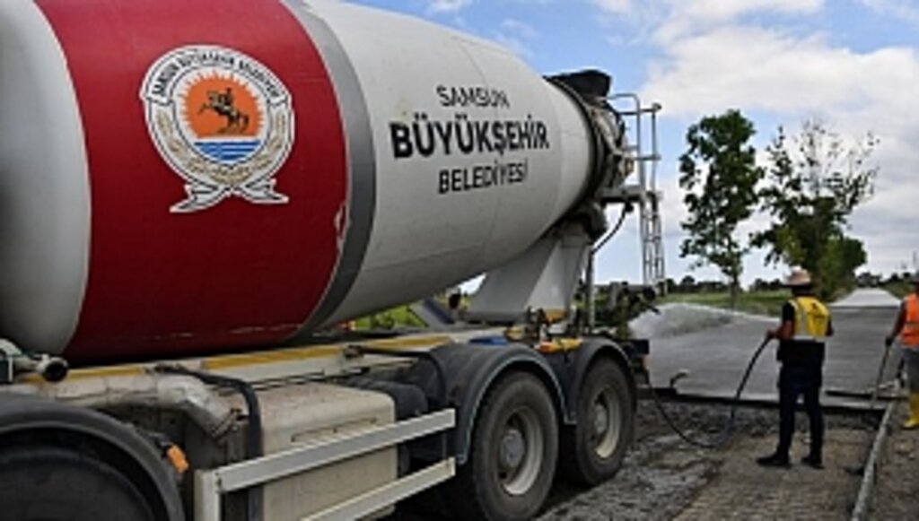 Bafra'daki Altyapı ve Üstyapı Çalışmaları Sürüyor