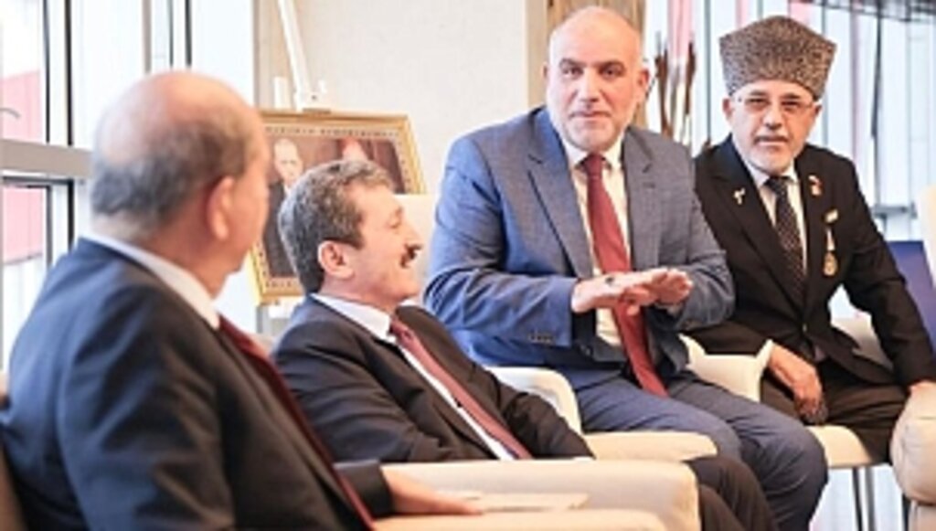 Başkan Sandıkçı KKTC Cumhurbaşkanı Ersin Tatar'ı Ağırladı