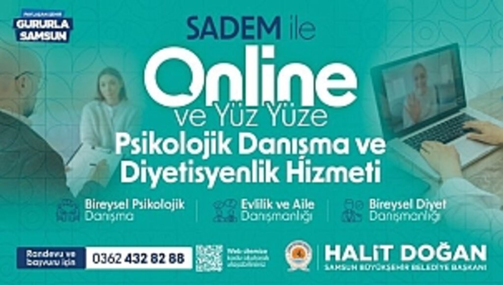 Büyükşehir'in Online Psikolog ve Diyetisyen Hizmeti Başladı