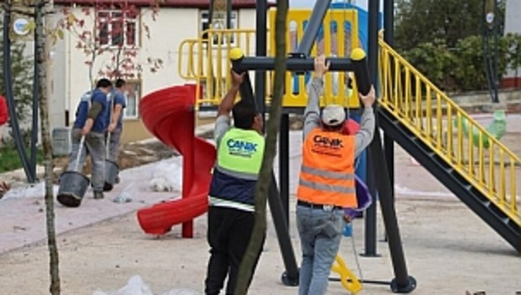 Canik'te Yeni Parklar Hayat Buluyor