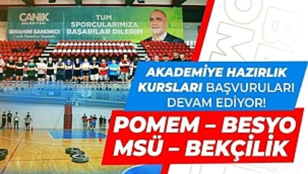 Canik'ten Gençlere Tam Destek