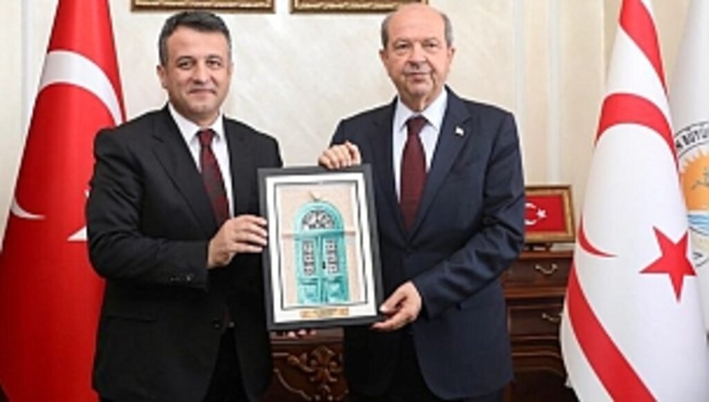 KKTC Cumhurbaşkanı Ersin Tatar'dan Başkan Doğan'a Ziyaret