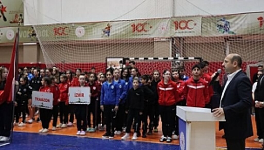 Trampolin Cimnastik Türkiye Şampiyonası Samsun'da yapıldı