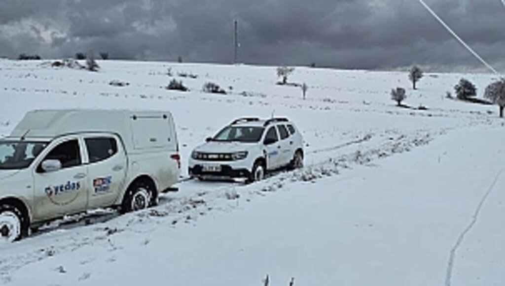 Yedaş'ın Karla Mücadelesi!...