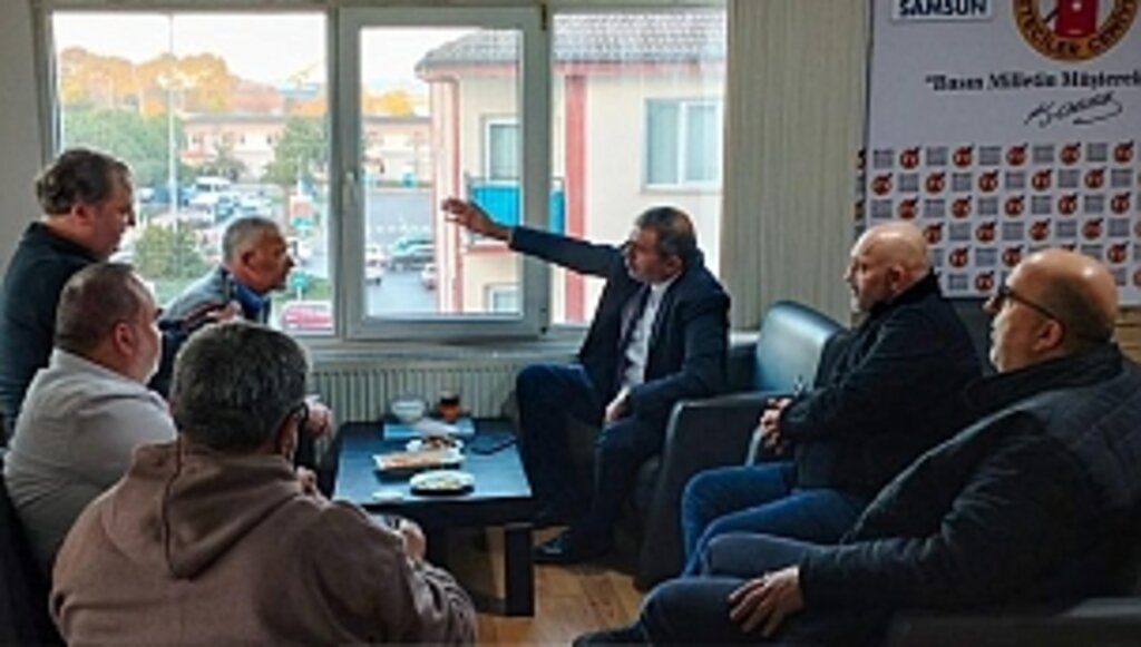 Başkan Mucur 19 Mayıs Gazeteciler Cemiyeti'nde