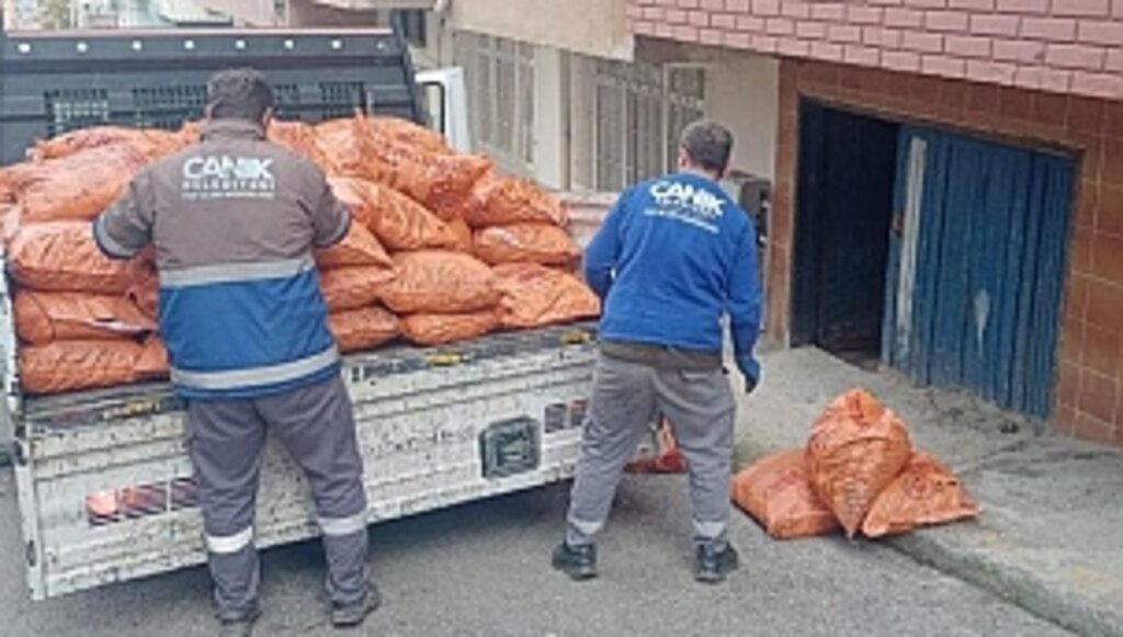 Canik Belediyesi'nden Isınma Desteği