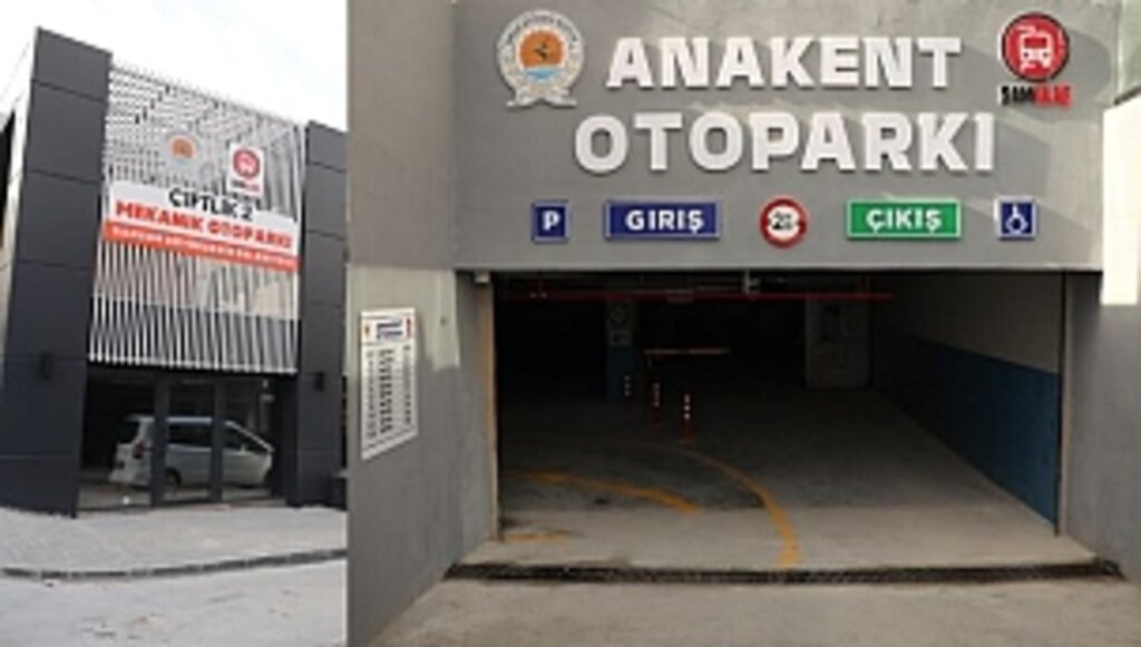 Çiftlik ve Anakent Otoparkı Açıldı