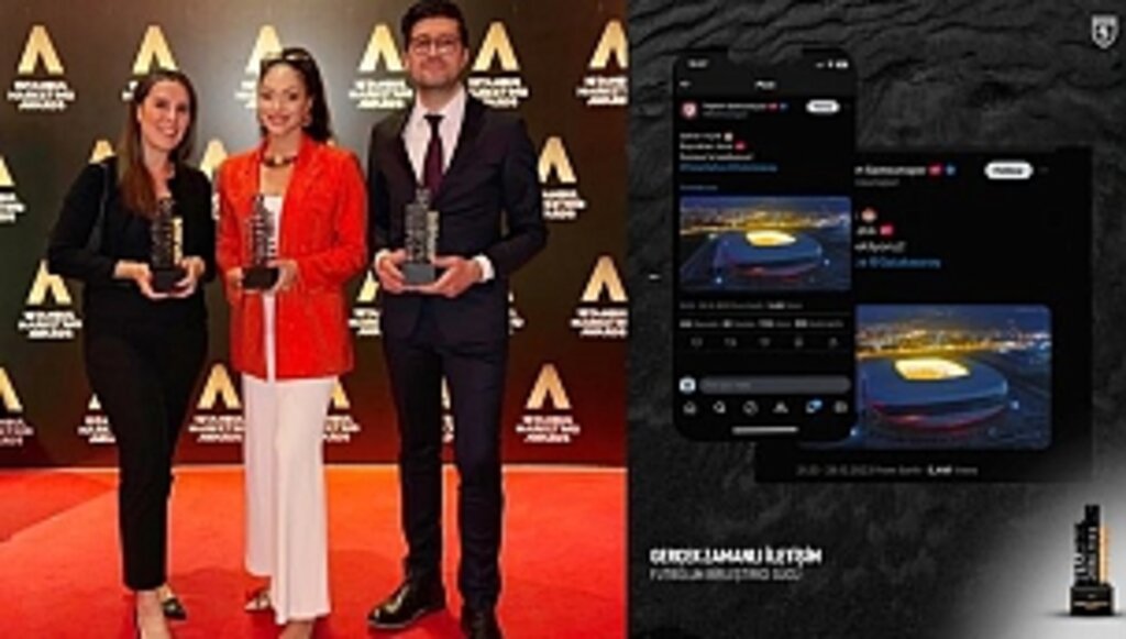 İstanbul Marketing Awards'dan Samsunspor'a 3 Ödül