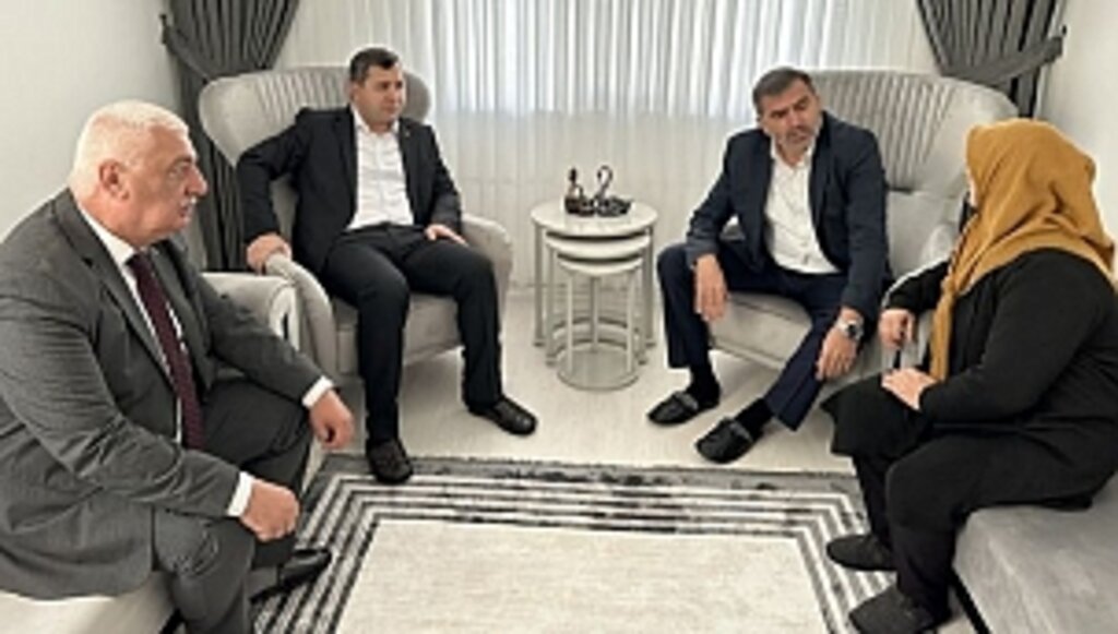 MHP Samsun'dan Kıbrıs Gazisi Baki Bolat'ın Ailesine Vefa Ziyareti