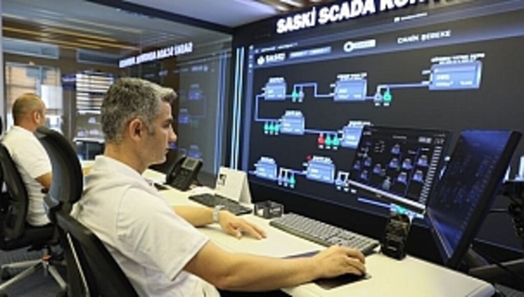 SASKİ "SCADA" İle Tüm Tesislerini 7/24 İzliyor