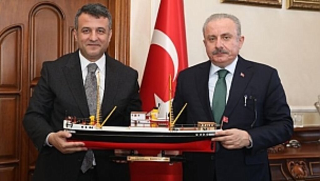 TBMM 29. Başkanı Şentop'tan Başkan Doğan'a Ziyaret