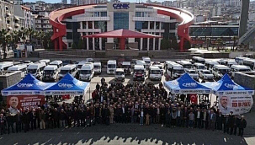 Canik'te Cumhurbaşkanı Coşkusu