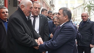 MHP Samsun Heyeti Bafra'ya Çıkarma Yaptı