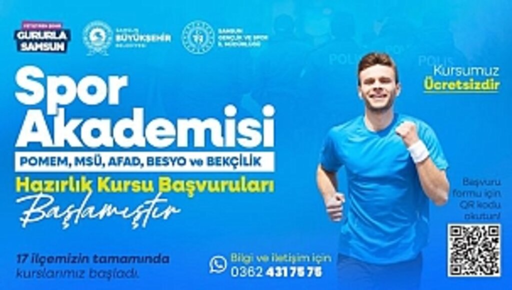 Spor Akademisi Hazırlık Kursları Başlıyor…