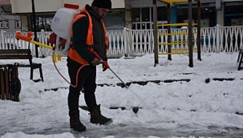 Atakum'un Karla Sınavı
