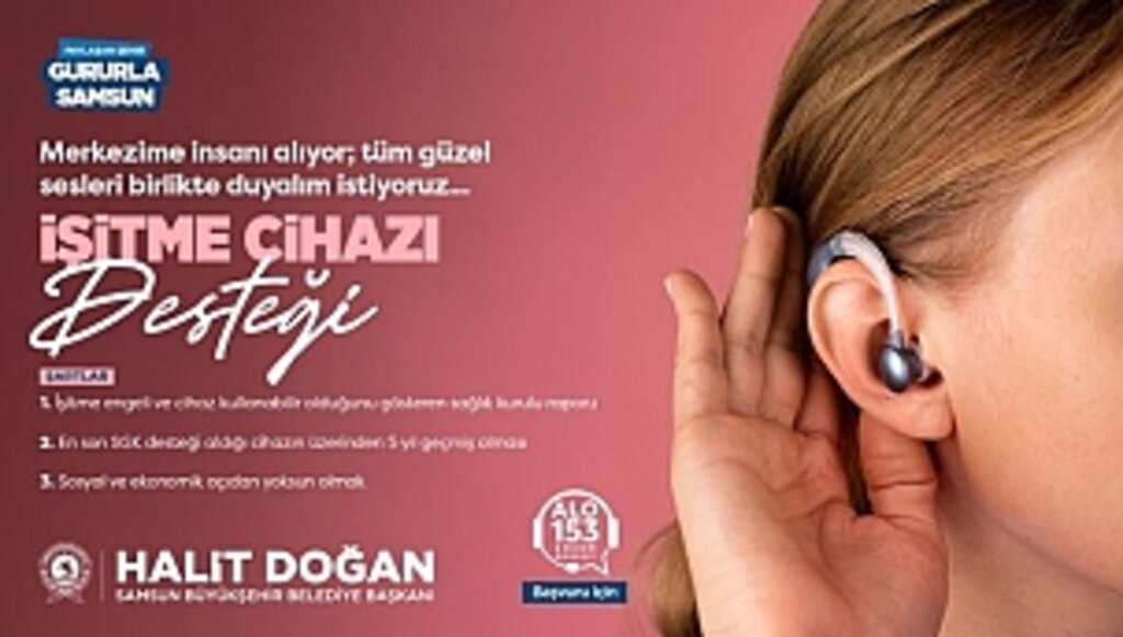 Büyükşehir Belediyesi'nden İşitme Cihazı Desteği