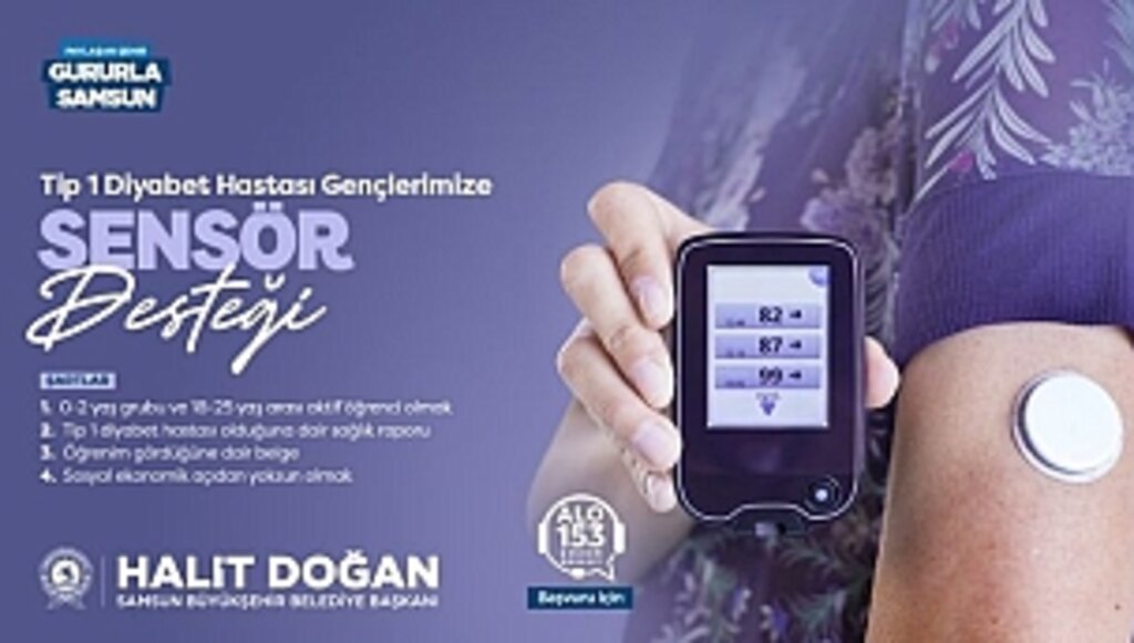 Büyükşehir'den Tip 1 Diyabet Hastası Gençlere Destek