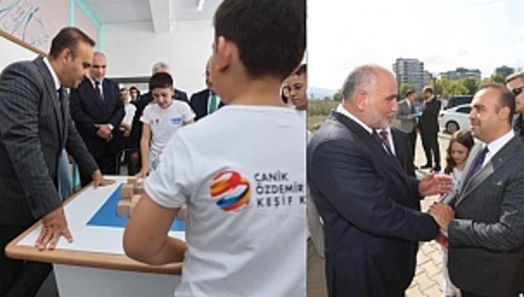 Canik'e Bir Ödülde Bakan Kacır'dan