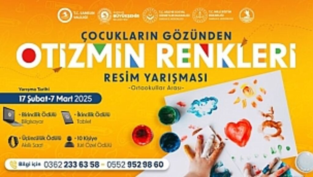 "Çocukların Gözünden Otizmin Renkleri" Resim Yarışması