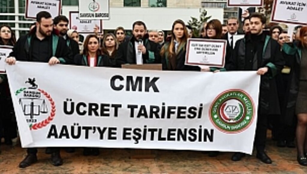 Genç Avukatlardan CMK Ücretine Tepki!...