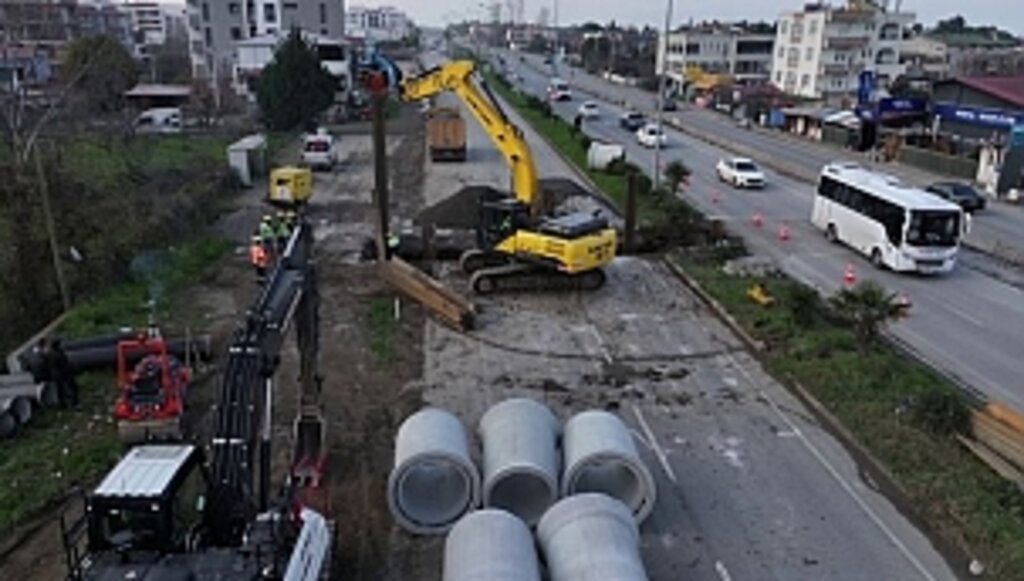 Samsun-Sinop Karayolu'nda Dev Altyapı Hamlesi