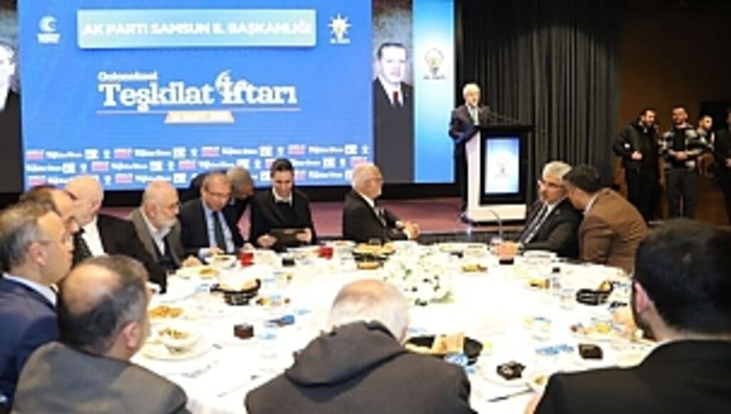 Ak Parti Samsun İl Başkanlığından Teşkilatlara İftar