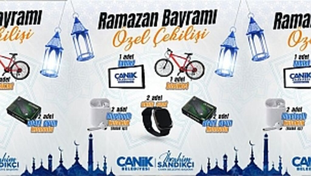 Bayram Hediyeleri Canik'ten